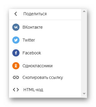 Поделиться плейлистом Яндекс музыки в социальных сетях