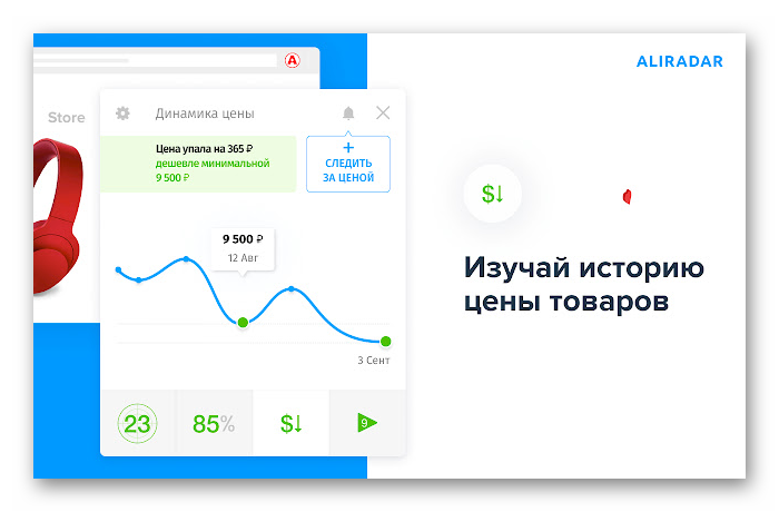 Обзор полезных функций расширения Алирадар для Яндекс.Браузера