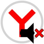 Выключение звука на вкладках в Yandex Browser